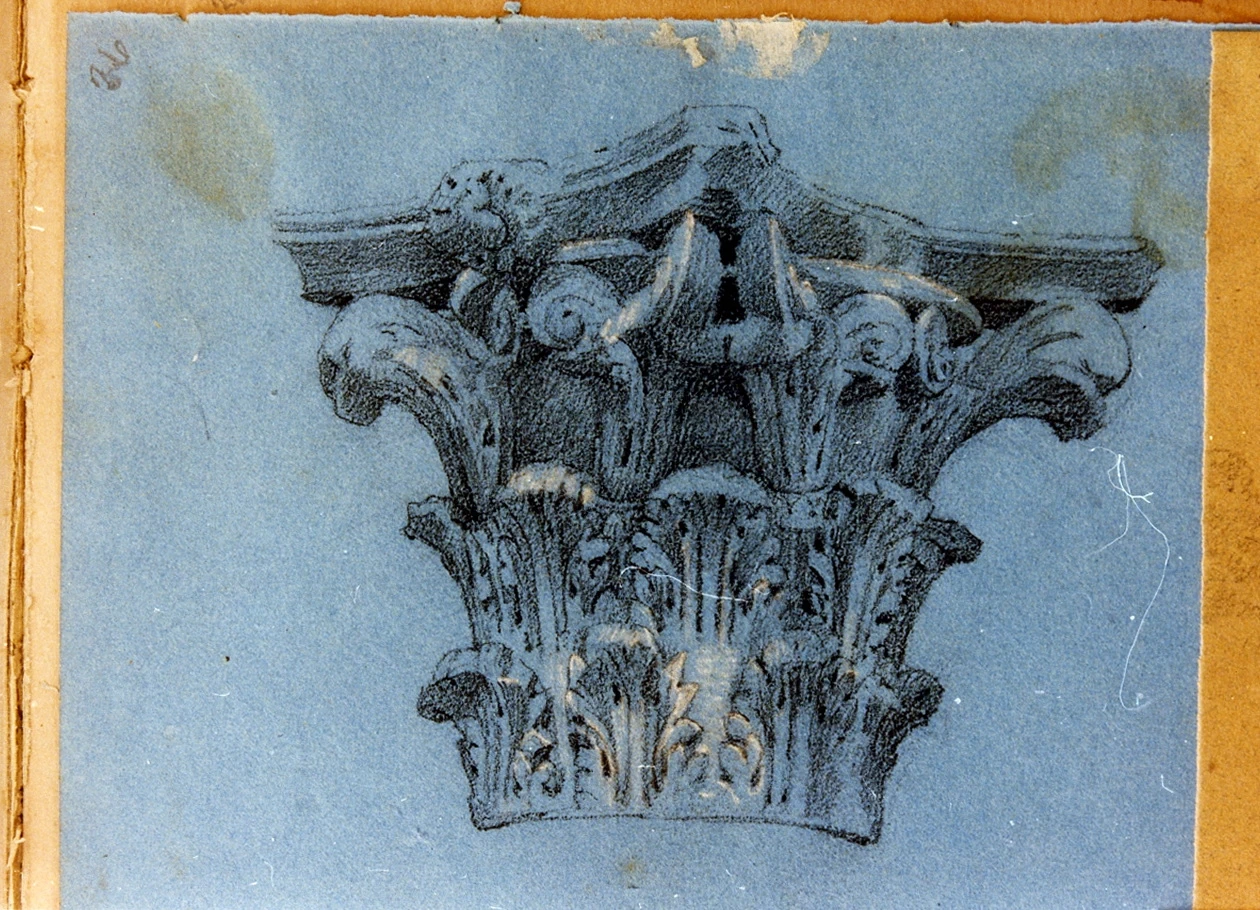 Studio di capitello corinzio - Museo Nazionale di san Martino, Napoli